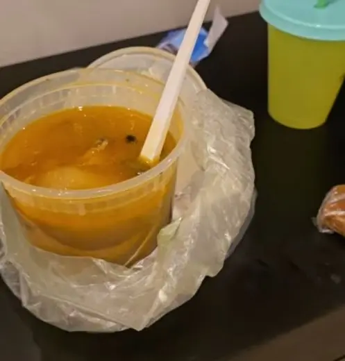 Festival cow-foot soup · video still by Gracefully Geraldine