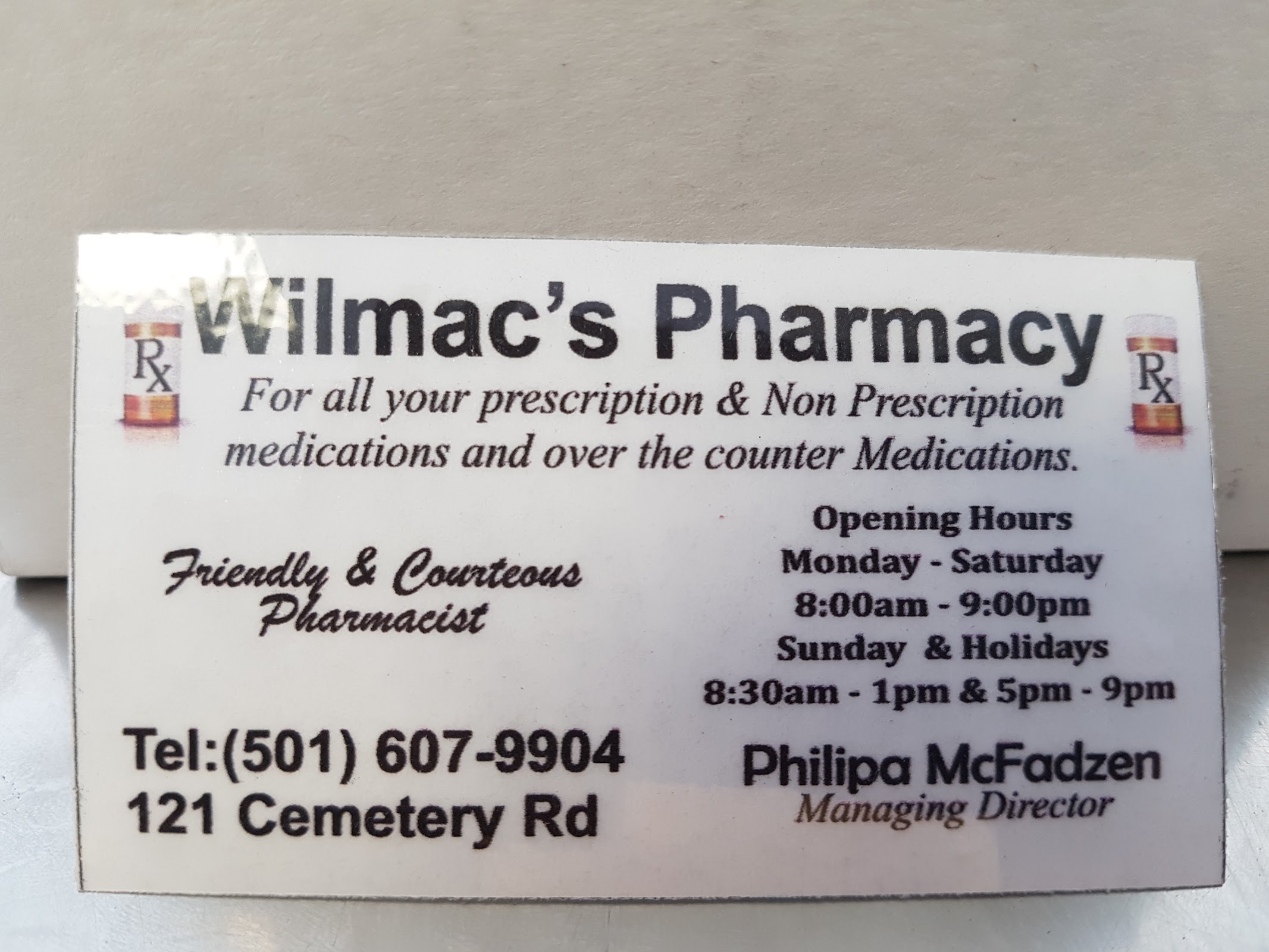 Wilmac`s Pharmacy photo 3