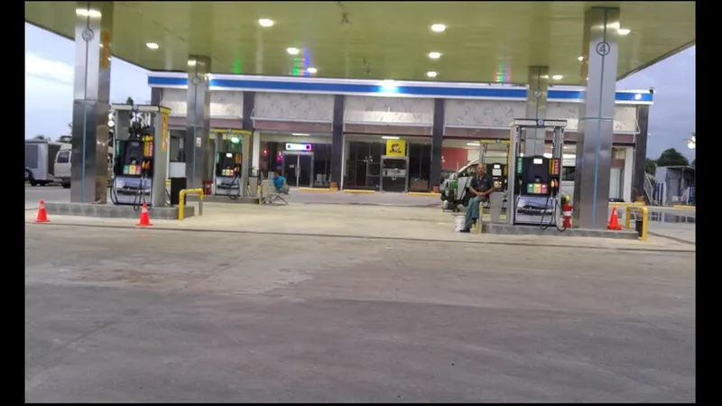 The Mall Gas station