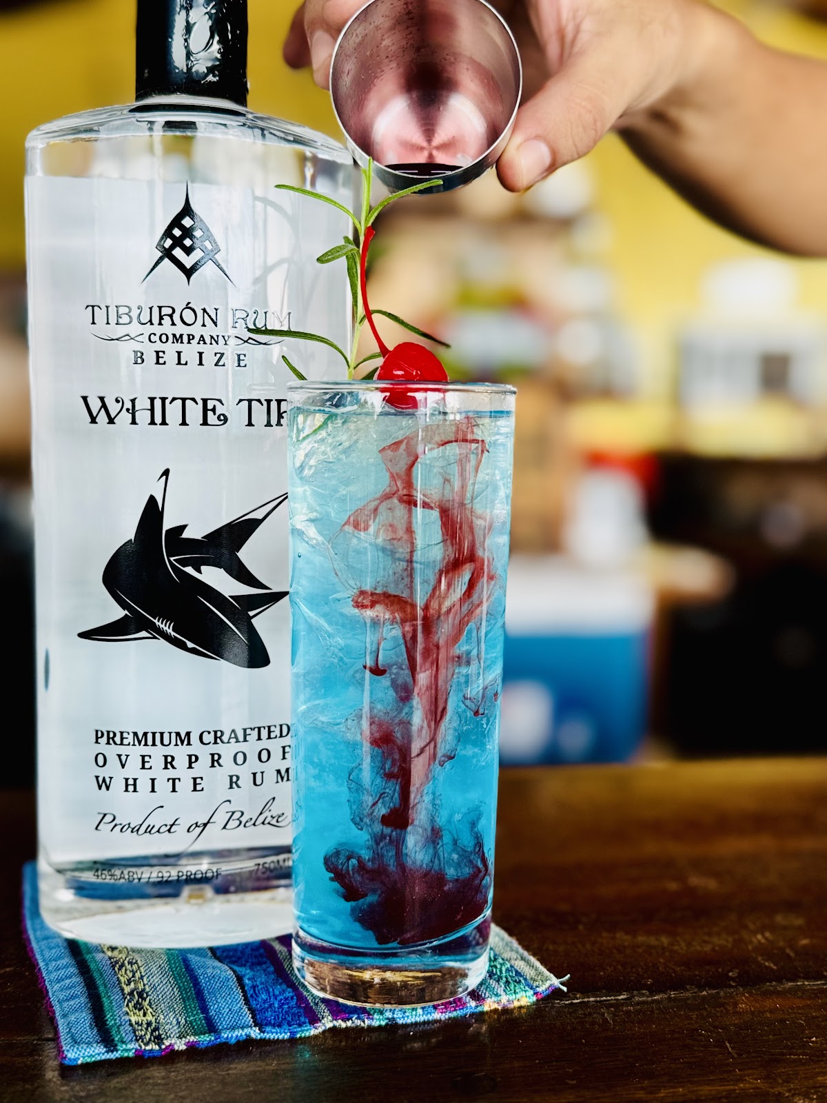 Tiburon Rum Cayó Tasting Room
