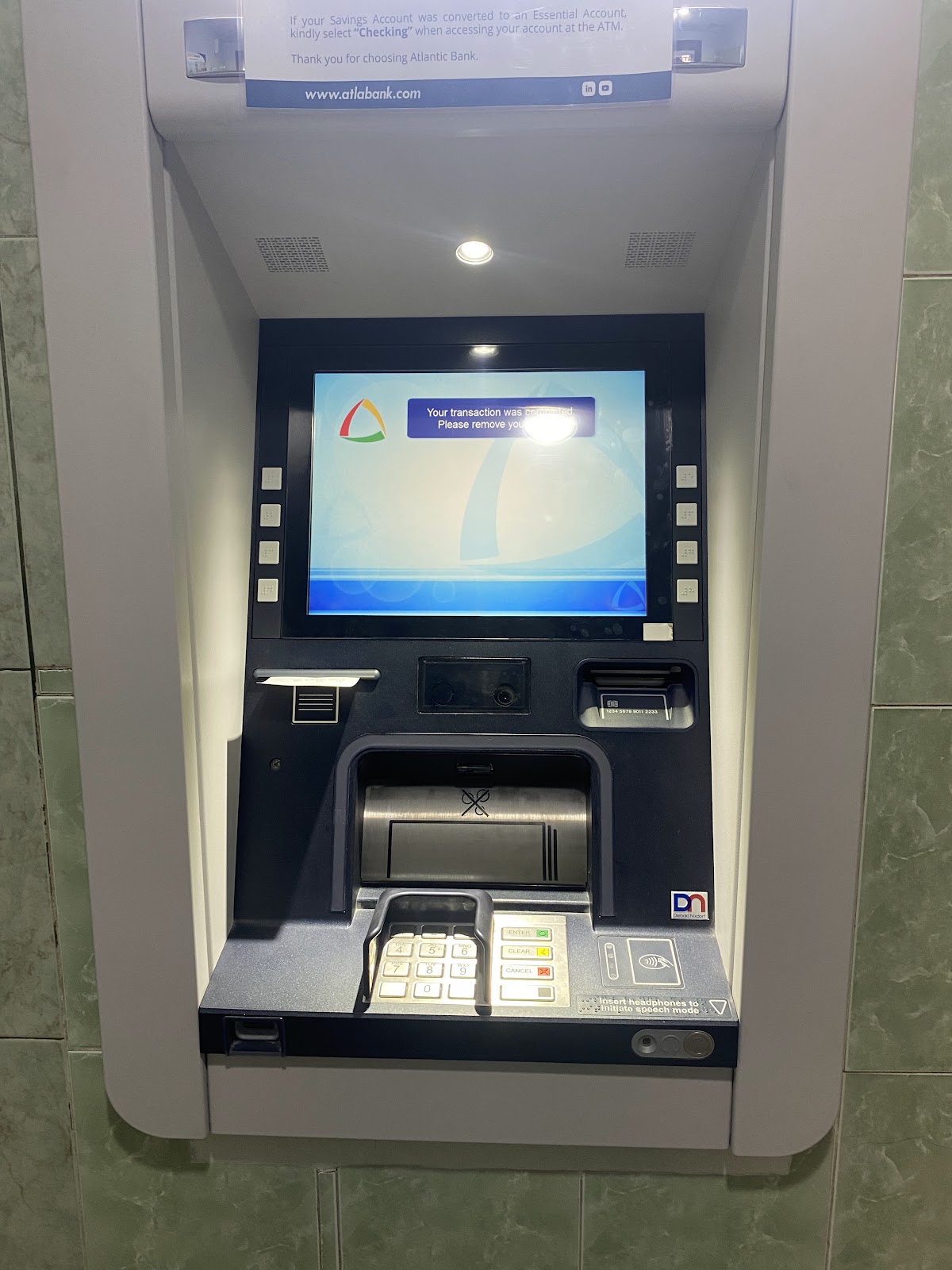 Atlantic bank