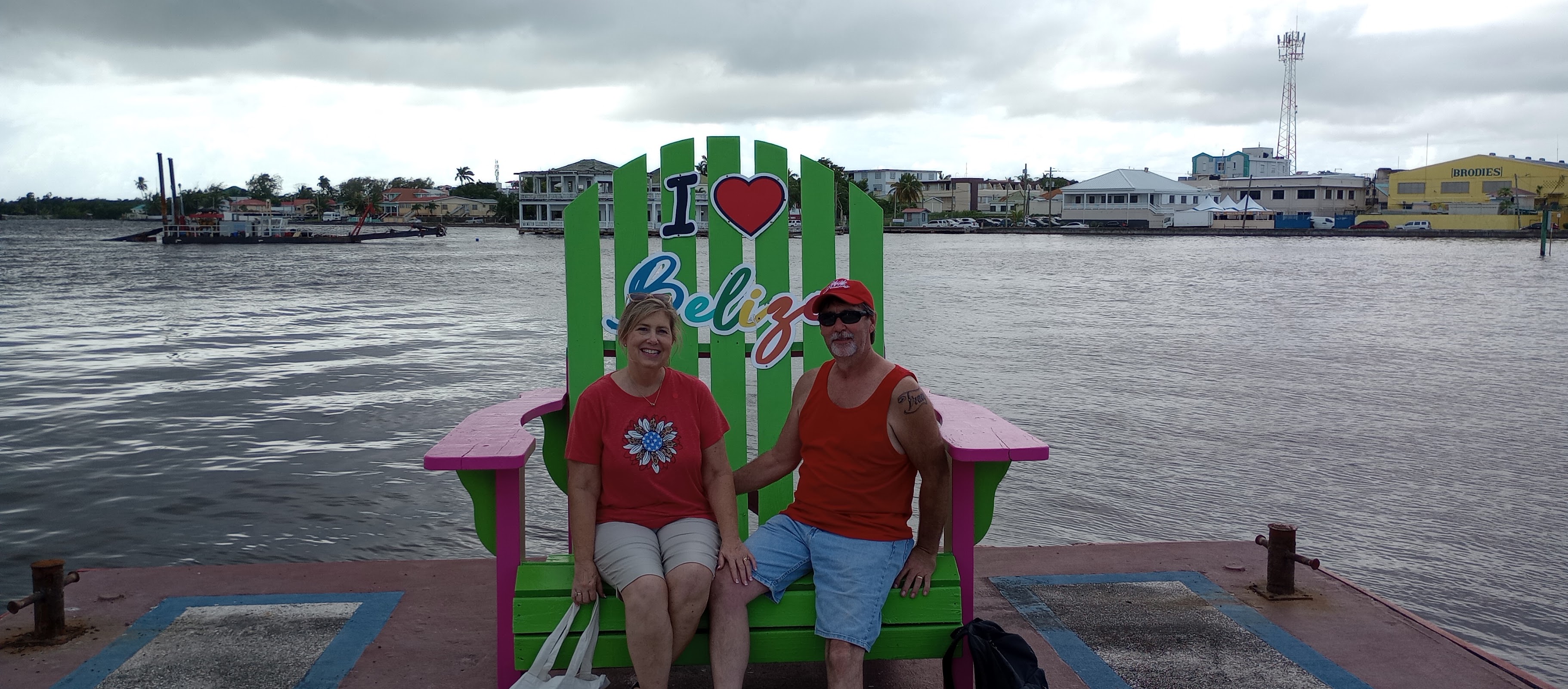 I Love Belize Adirondack Chair photo 2