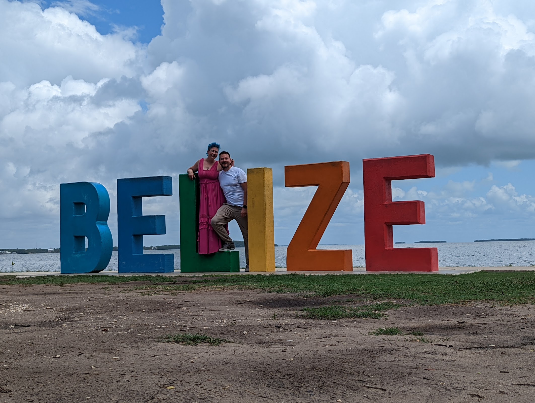 The Belize Sign Monument