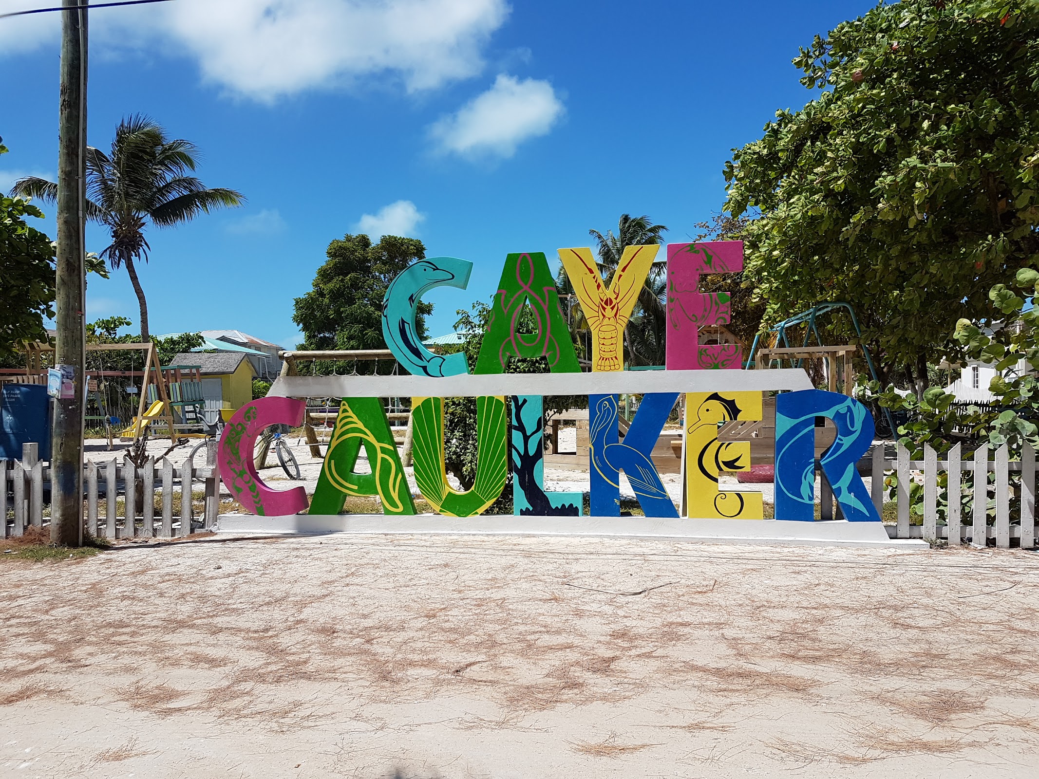 Caye Caulker Sign