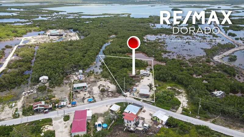 1 Acre of Land, Commercial Location, Ambergris Caye, Belize.