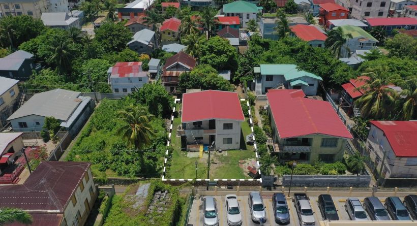 2 Storey Concrete FIXER-UPPER with 3 Bed 1 Bath Apt. on each Floor, Belize City