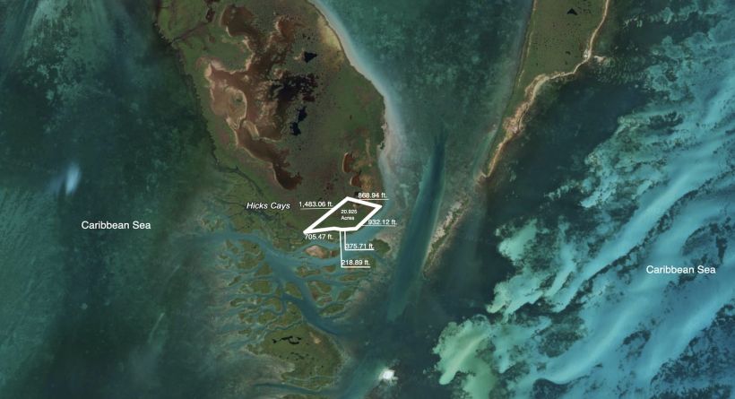 20.925 Acres North of Montego Caye