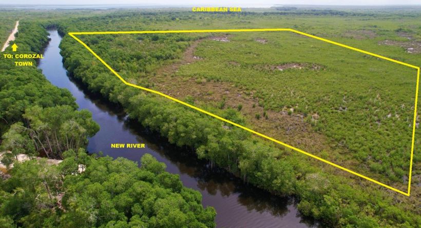22.99 Acres New River Ferry & Copper Bank Road, Corozal