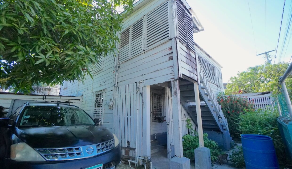 3 Bed 2 Bath Fixer-Upper 2-Storey Home on Johnson Street, Belize City, Belize