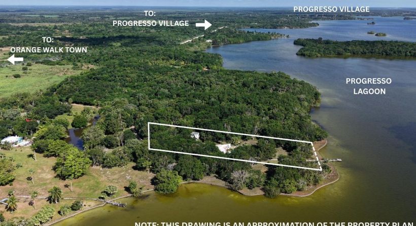 3 Bed 3 Bath Turn Key Home on a 1 Acre Parcel- Lagoon Front.- Progresso Village