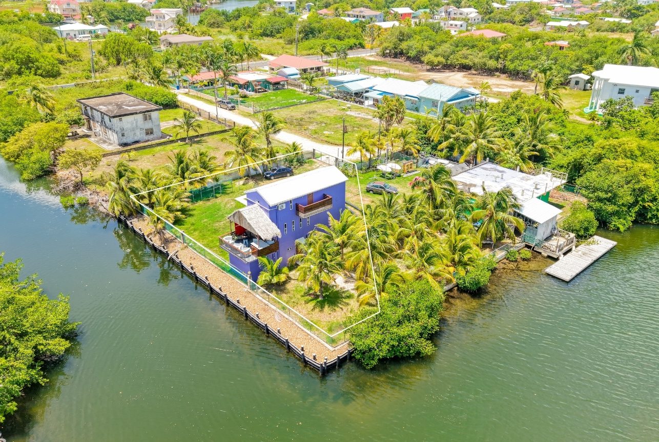 3 Bedroom Waterfront Home for Sale in Vista Del Mar, Ladyville Belize
