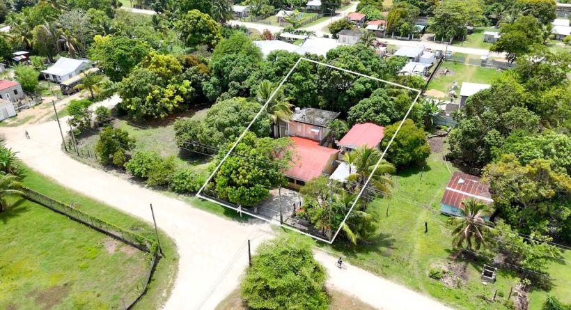 3 Homes on a ¼ Acre Lot in Carmelita, Orange Walk