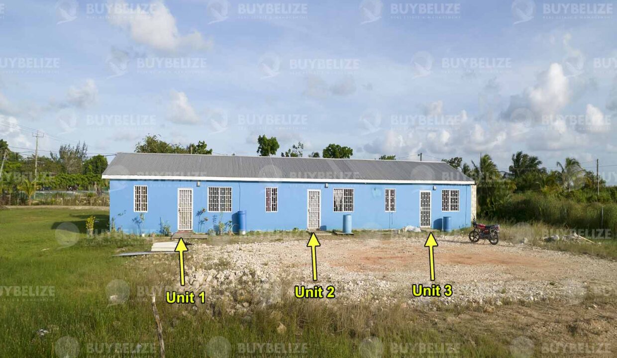 3- Unit Apartment Building for Sale In Ladyville