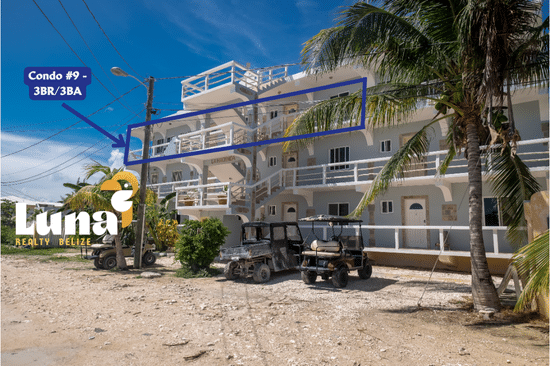 3BR/3BA Top Floor Overlooking the Lagoon - Hacienda #9