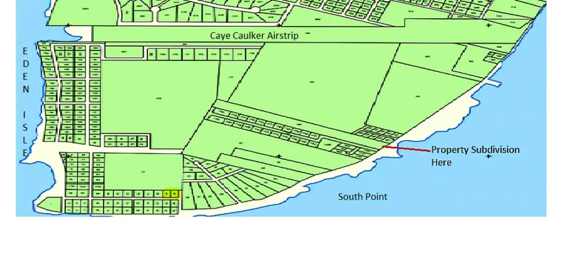 Caye Caulker Beachfront & interior lots for Sale