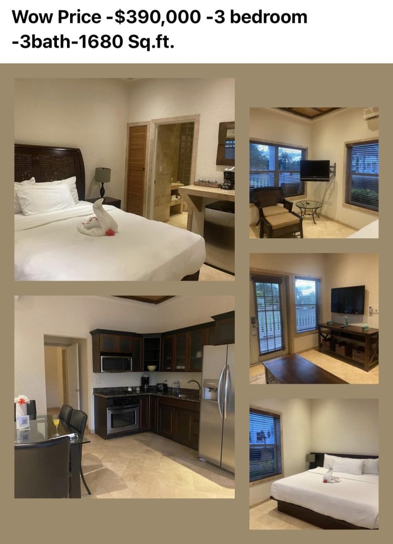 3BR Pool View in a Marina Gated Community