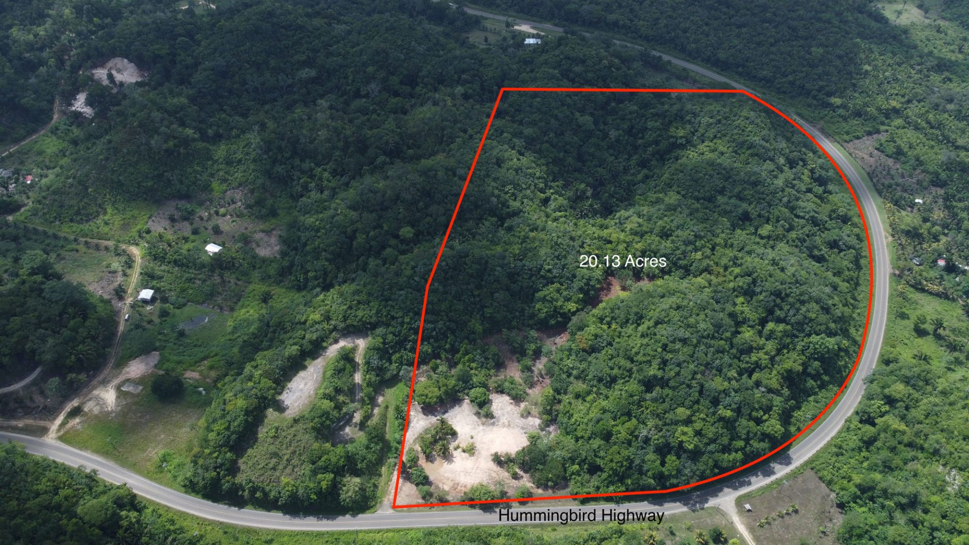 20.13 Acres on Hummingbird Highway