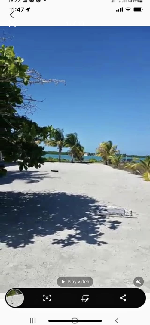 Title land on St George’s Caye