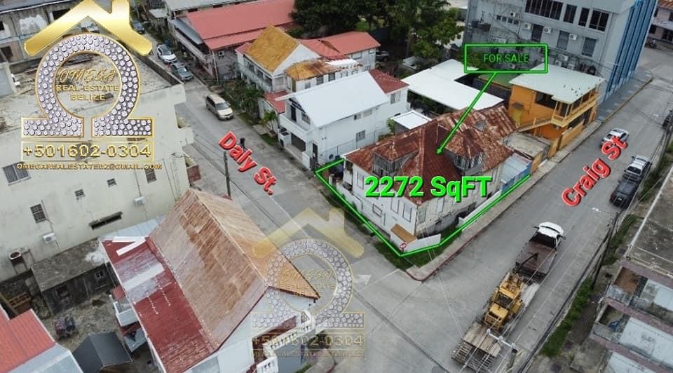 Buisness, Commercial and Touristic Location and to top it off a corner lot In Belize City