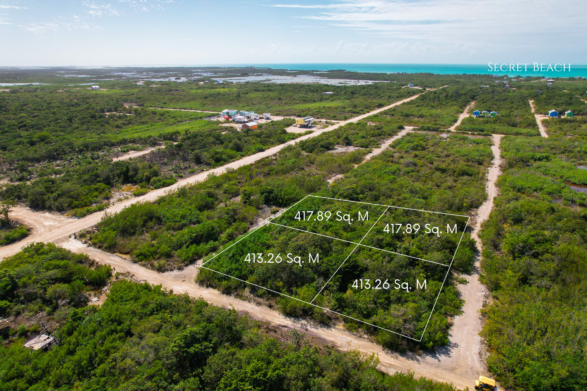 Four Prime Lots In Grand Belizean Estate-San Pedro-Secret Beach
