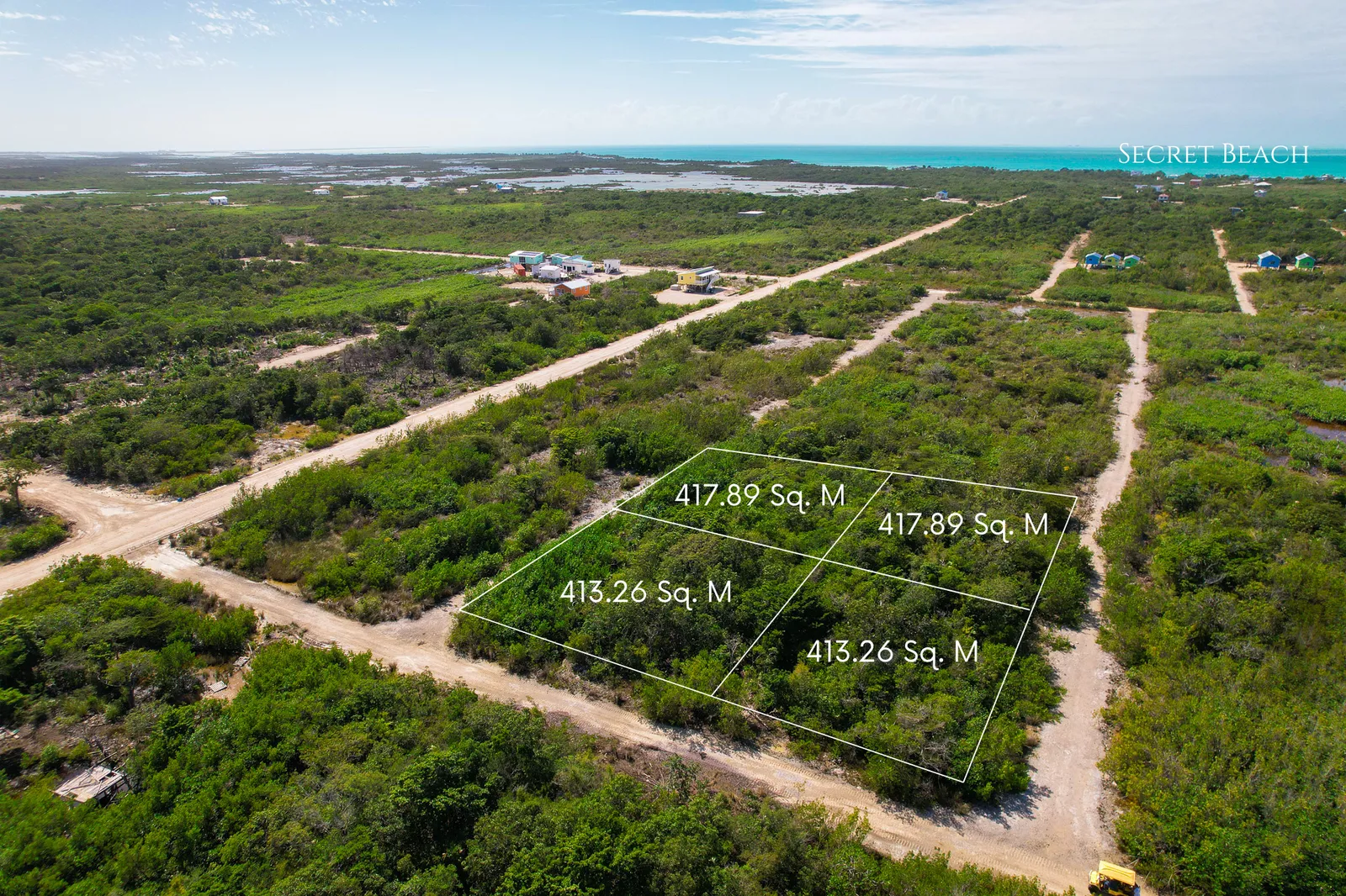 Four Prime Lots In Grand Belizean Estate-San Pedro-Secret Beach