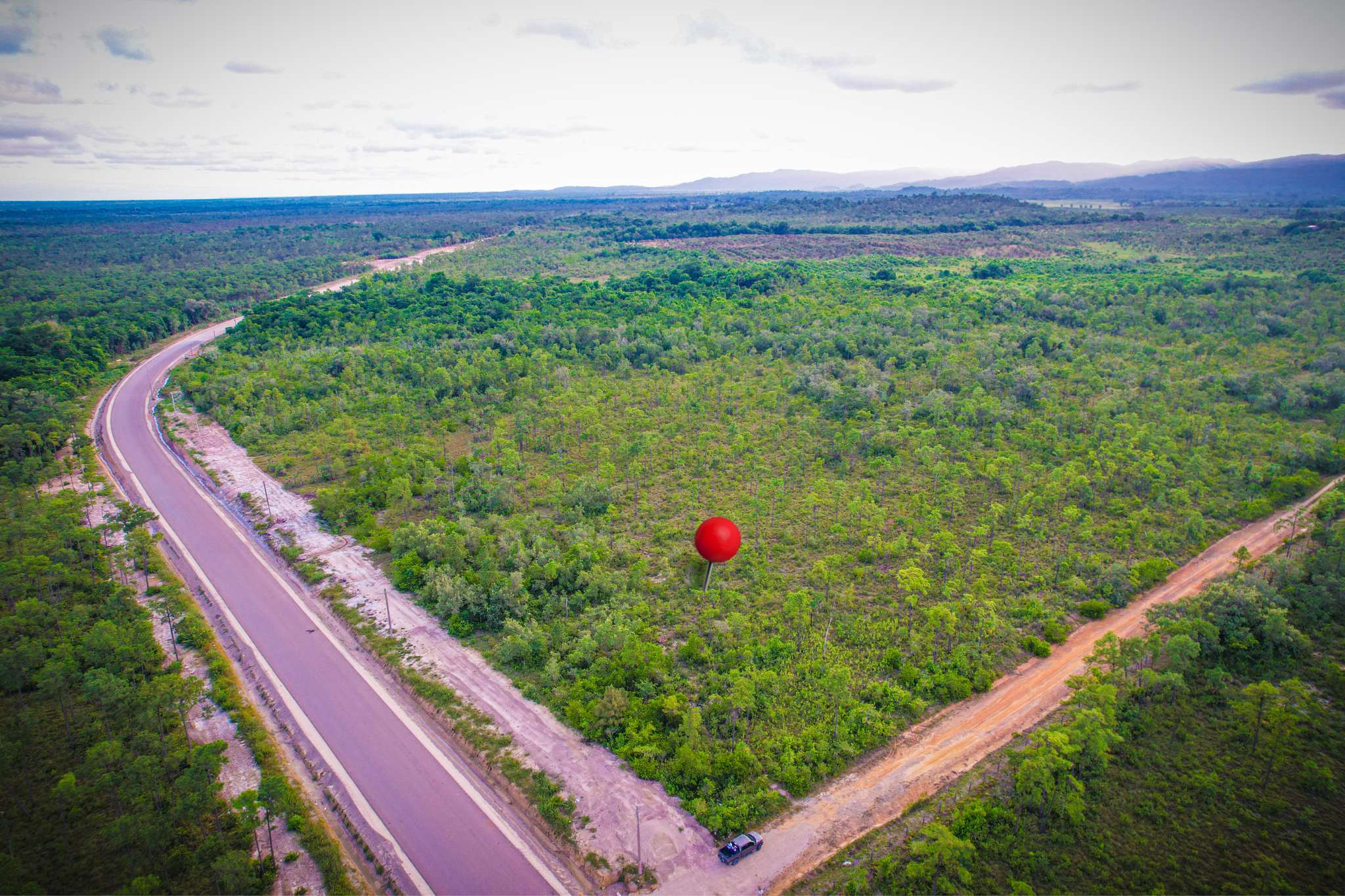 Belize Coastal Highway 76 Acres