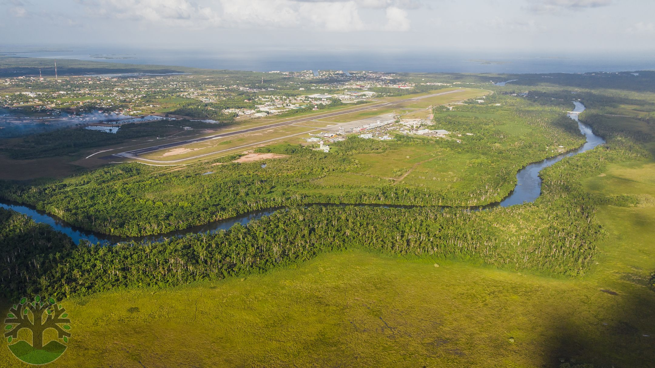 21-Acre Parcel Across The Philip Goldson International Airport
