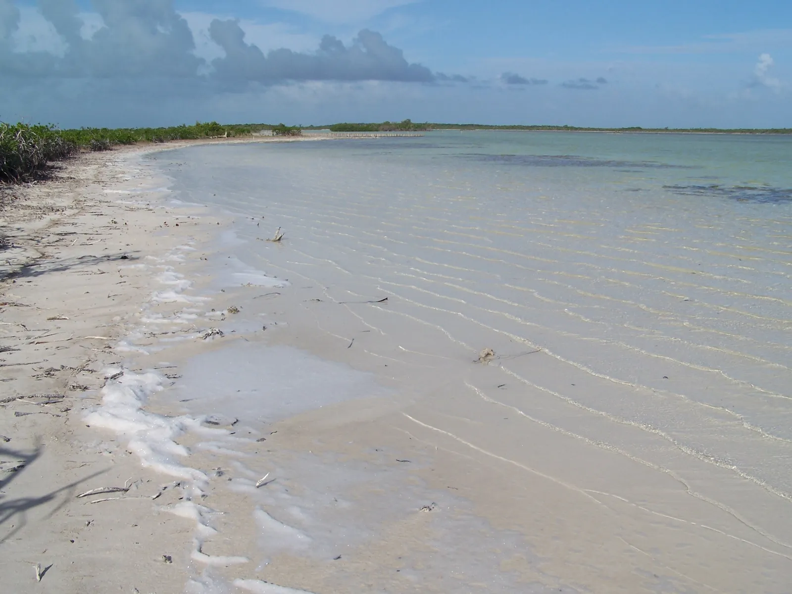 48 acre beachfront island parcel near Secret Beach, Ambergris Caye.