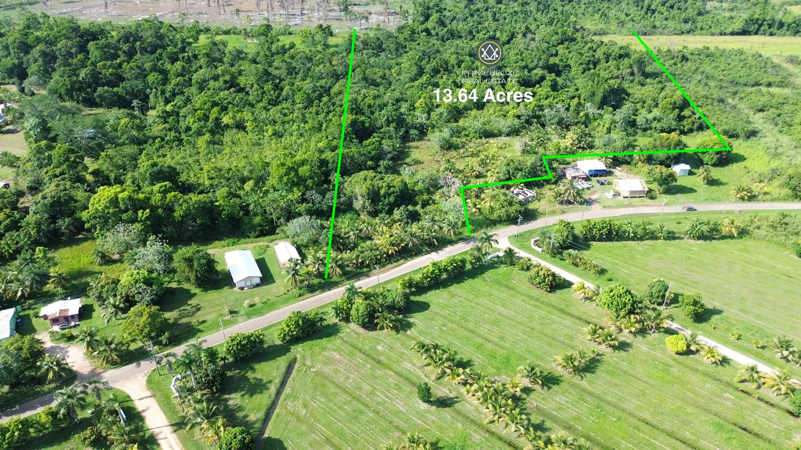 PL0196-13.64 Acres of Pristine Land in Sittee River Village – A Nature Lover’s Dream