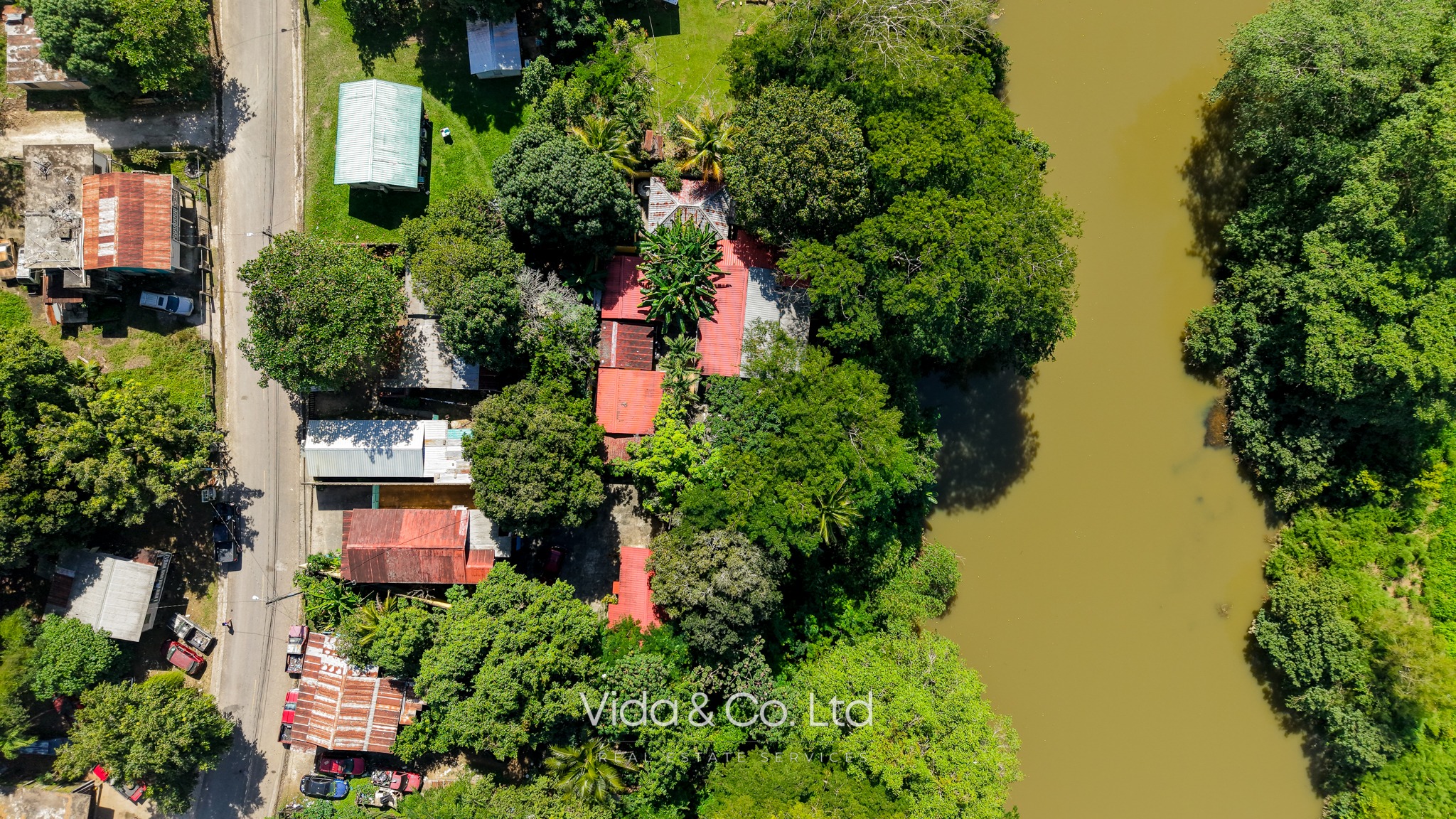 Riverfront Investment Property San Ignacio Belize | 4 Cabanas & Main Residence