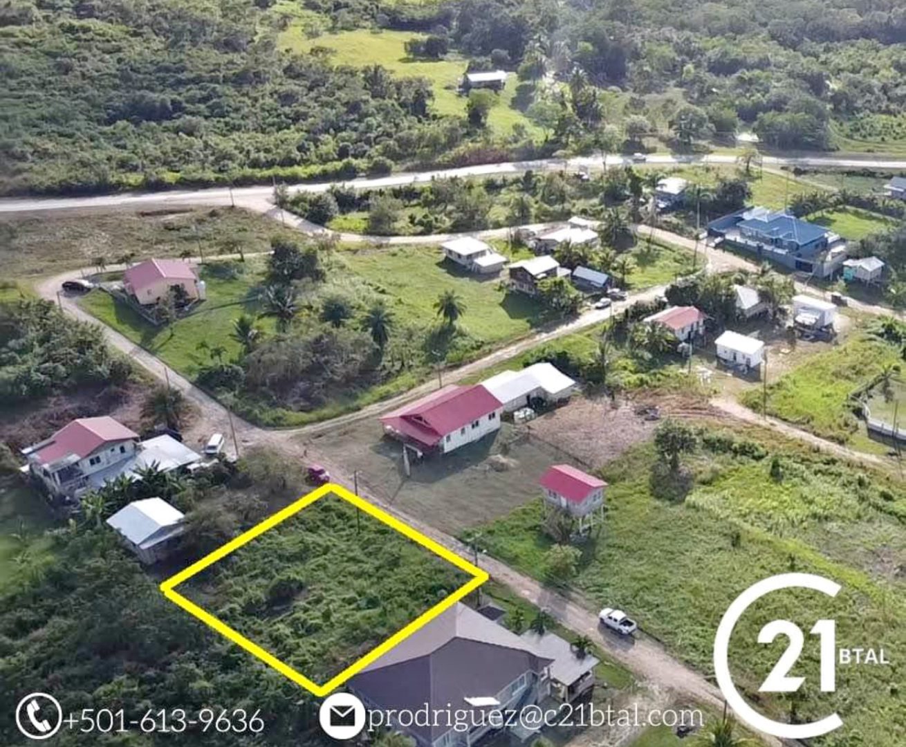 Land for sale in Bullet tree Cayo District
