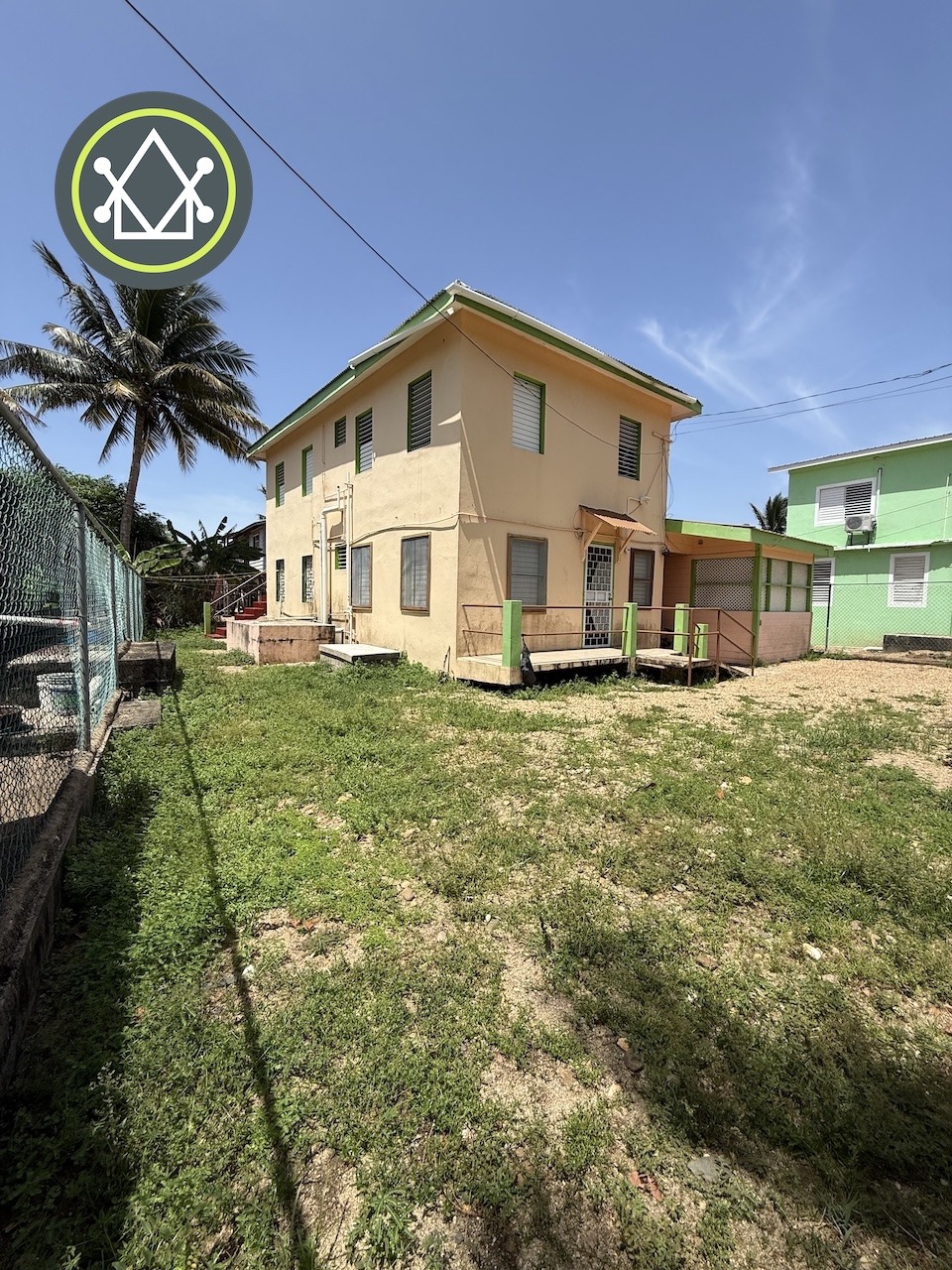 PH0049-Charming Two-Story Home with Unique Features in Dangriga Town