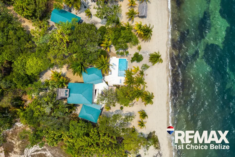 5BR - Beachfront 1 Acre Property in Exclusive Community