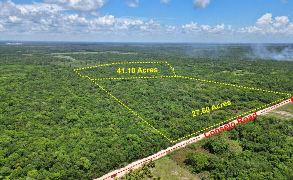 68.70 Acres at Rancho Tres Palmas in Corozal