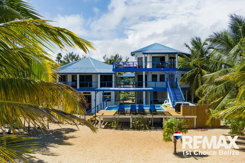 AM-B1004 - Boutique Villa 5 Rentals with 11 beds on 120 feet of Beachfront! Seller Financing Available