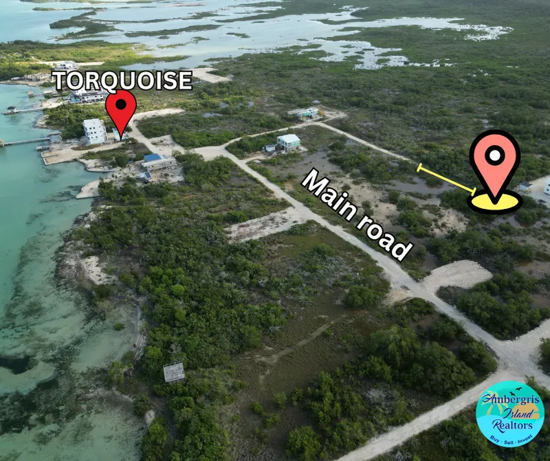 lot for sale in Secret Beach, Belize
