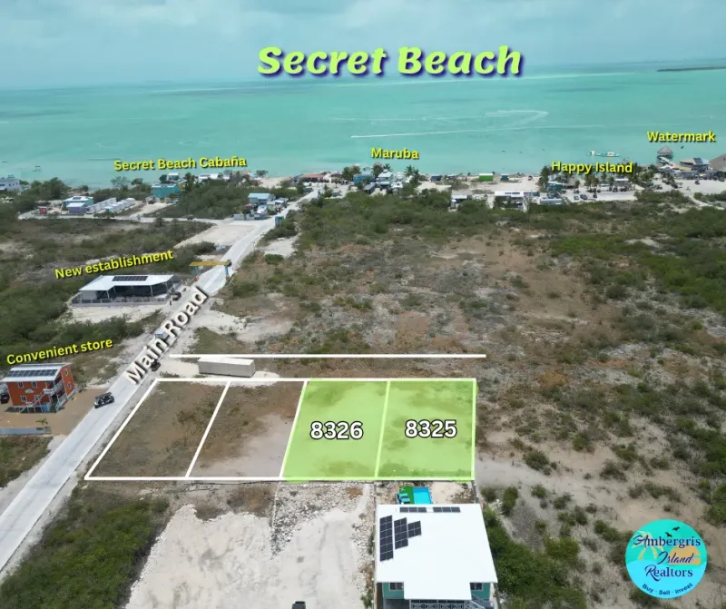 Secret beach lot for sale