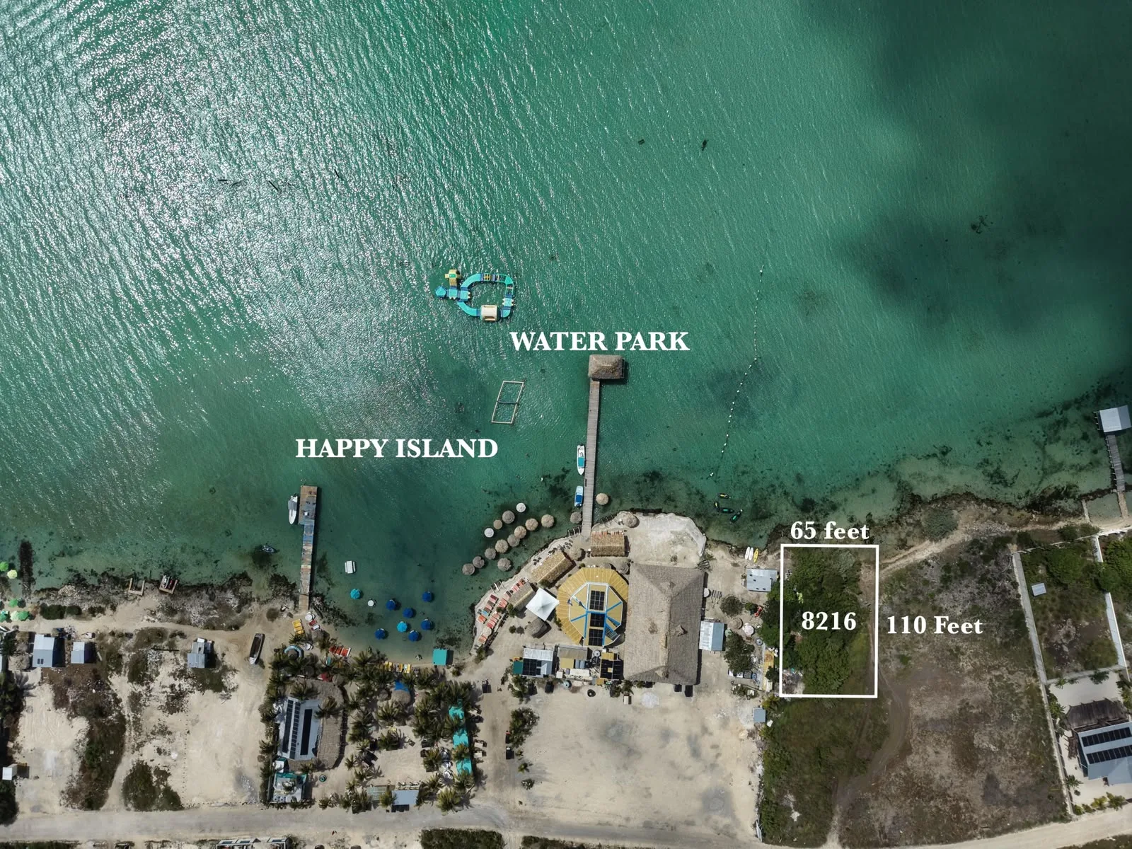 BEACH FRONT IN THE HEART OF SECRET BEACH LOT 8216