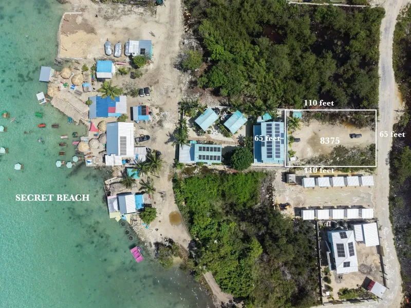 THIRD ROW LOT IN SECRET BEACH CENTER LOT 8375