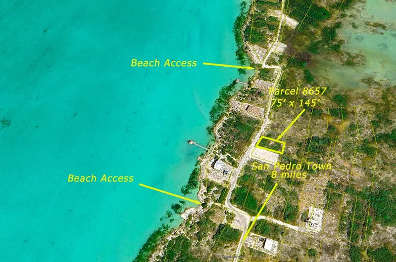 Secret Beach 2nd row lot