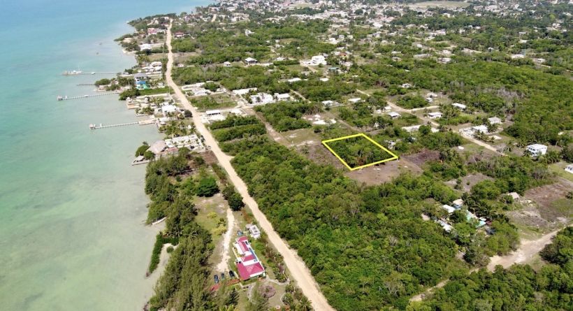 Attractive Half Acre Corner Lot in Finca Solana, One Block From the Sea