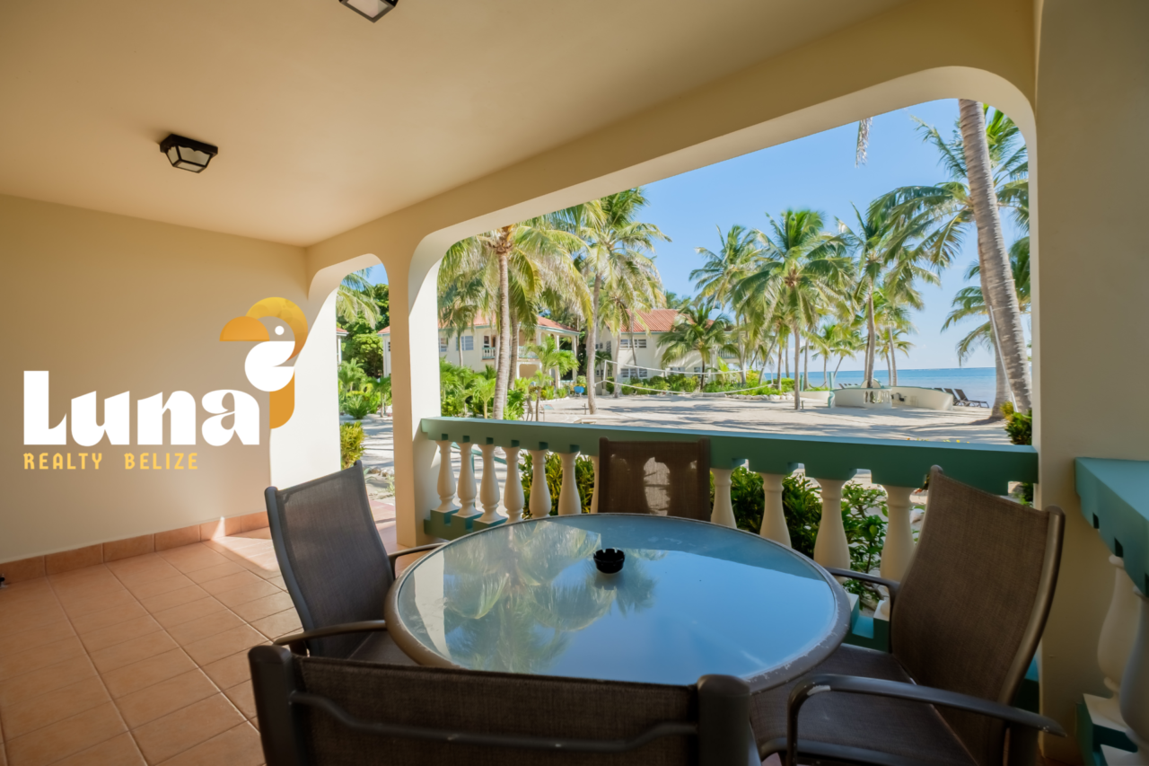 Belizean Shores Resort - Unit 11A, Ground Floor with Direct Waterview - SELLER FINANCING AVAILABLE