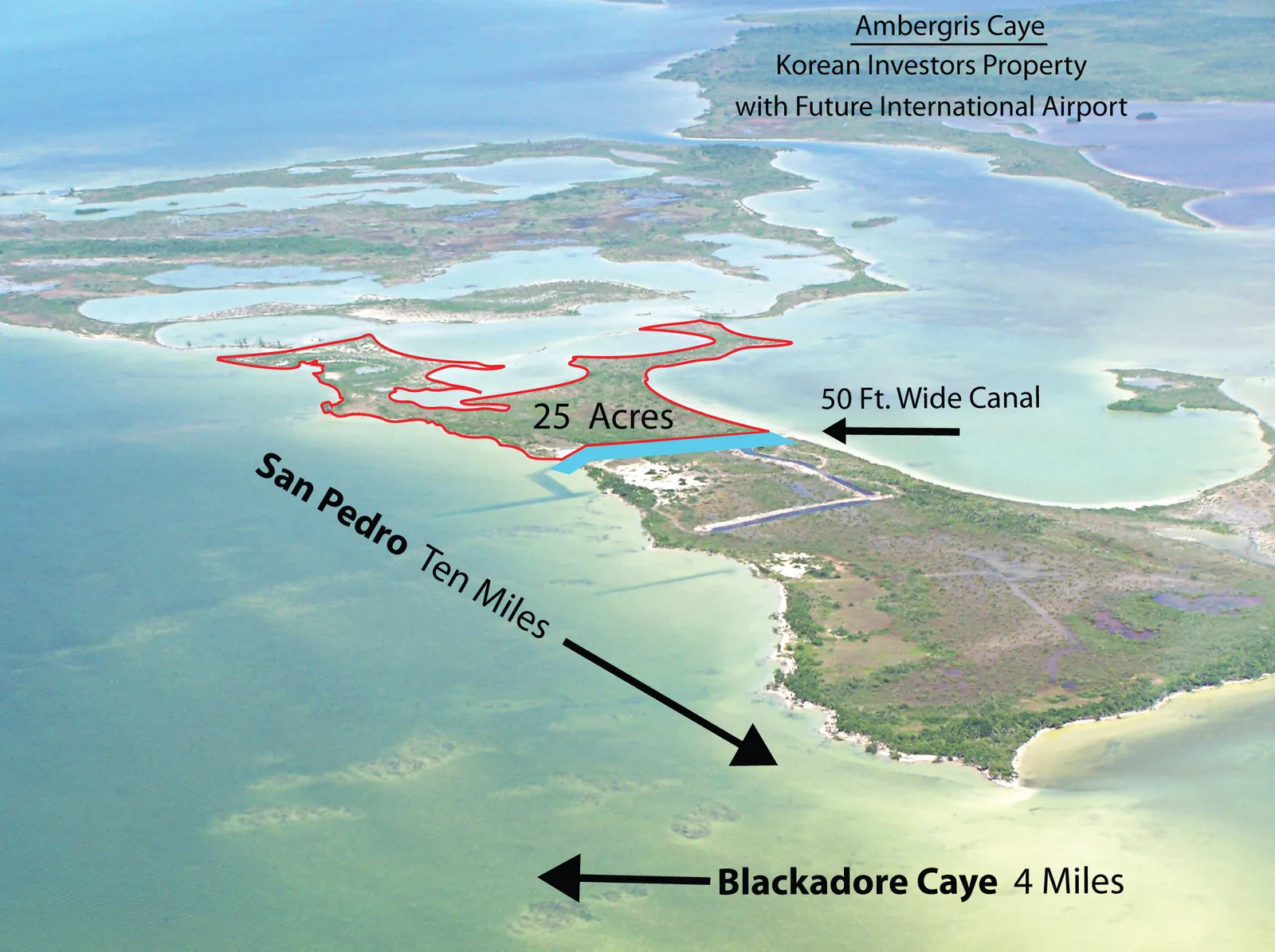 Private Island for Sale in Ambergris Caye Belize | 24.65 Acres on Barcilette Caye