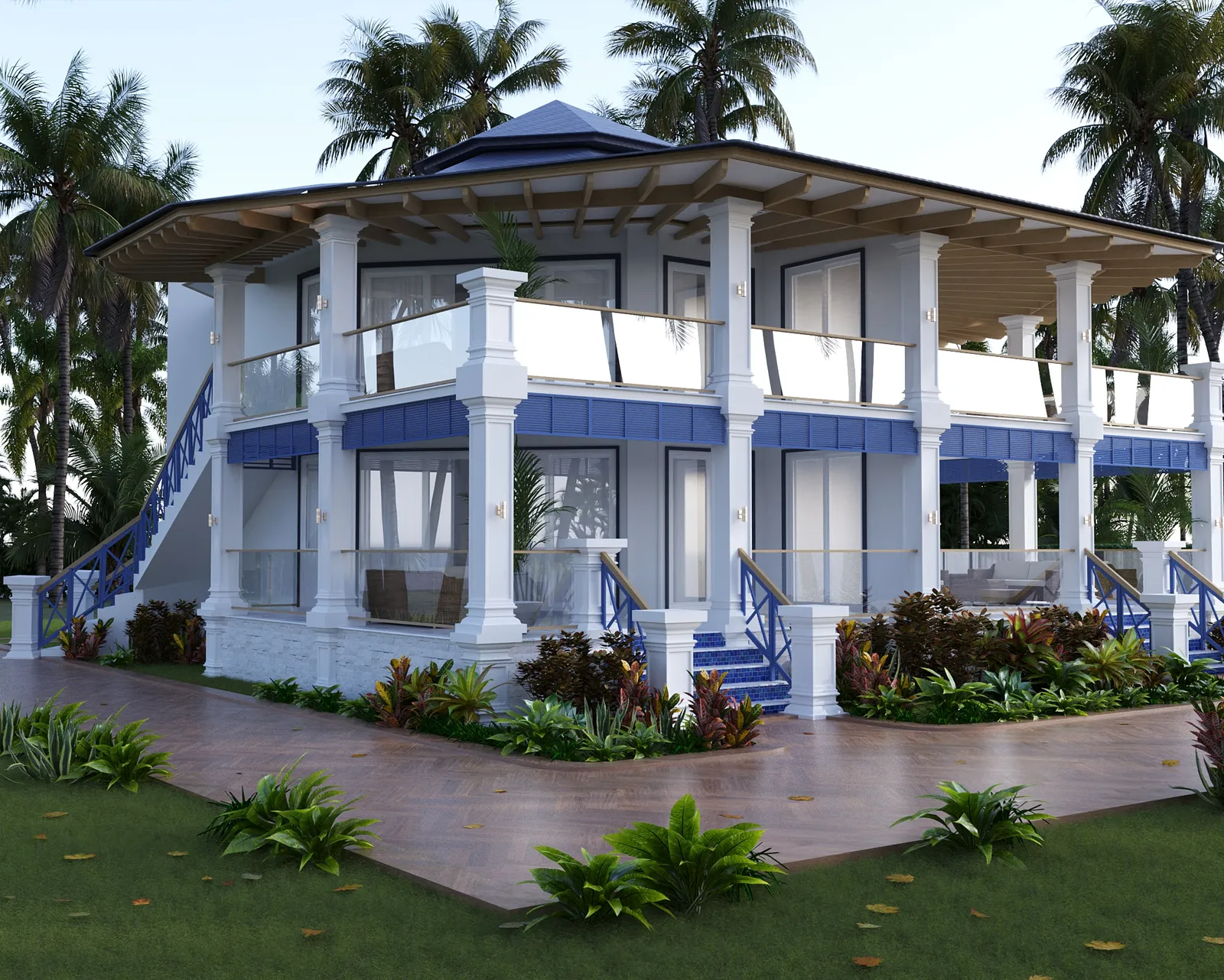 Beachfront condo for sale in San Pedro Belize | Costa Blu Resort Unit 2B