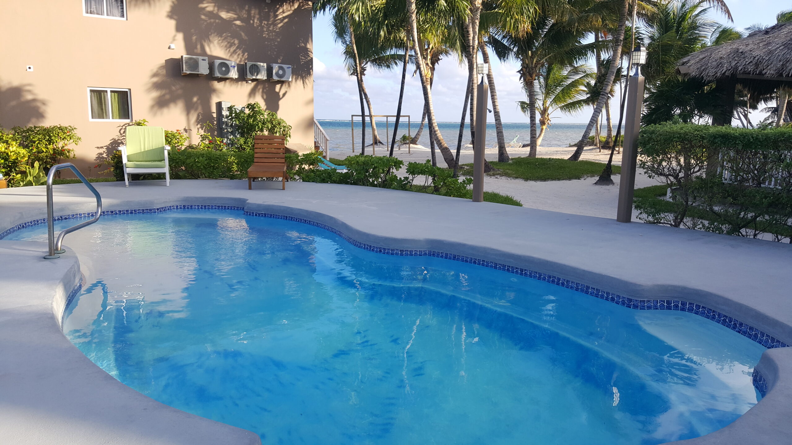 Ground Floor Sea View Condo for Sale in San Pedro Belize | Sapphire Beach Unit 17A