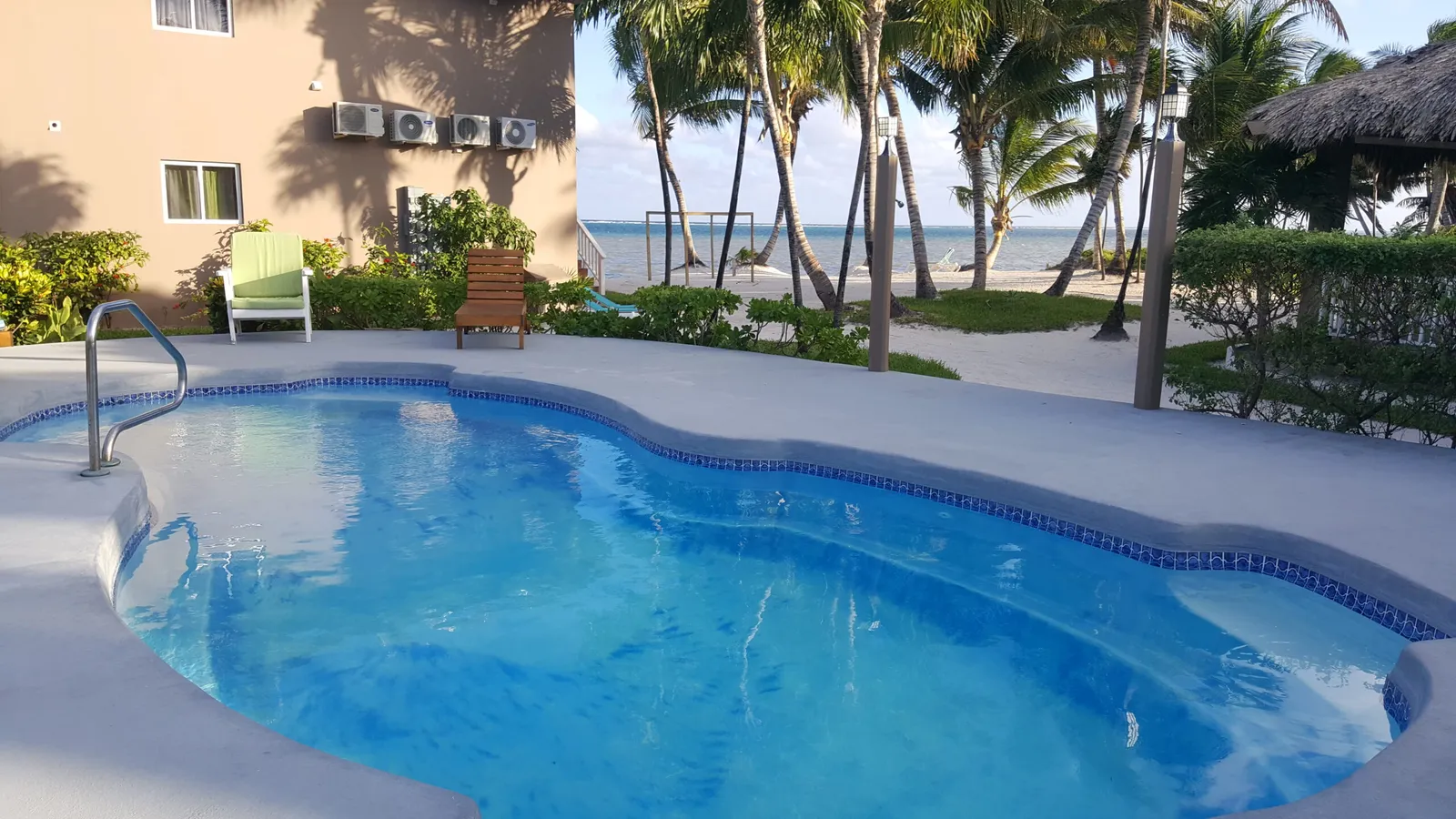 Ground Floor Sea View Condo for Sale in San Pedro Belize | Sapphire Beach Unit 17A