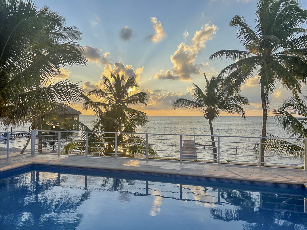 Beachfront Home for Sale in Tres Cocos, San Pedro Belize | Marbella House