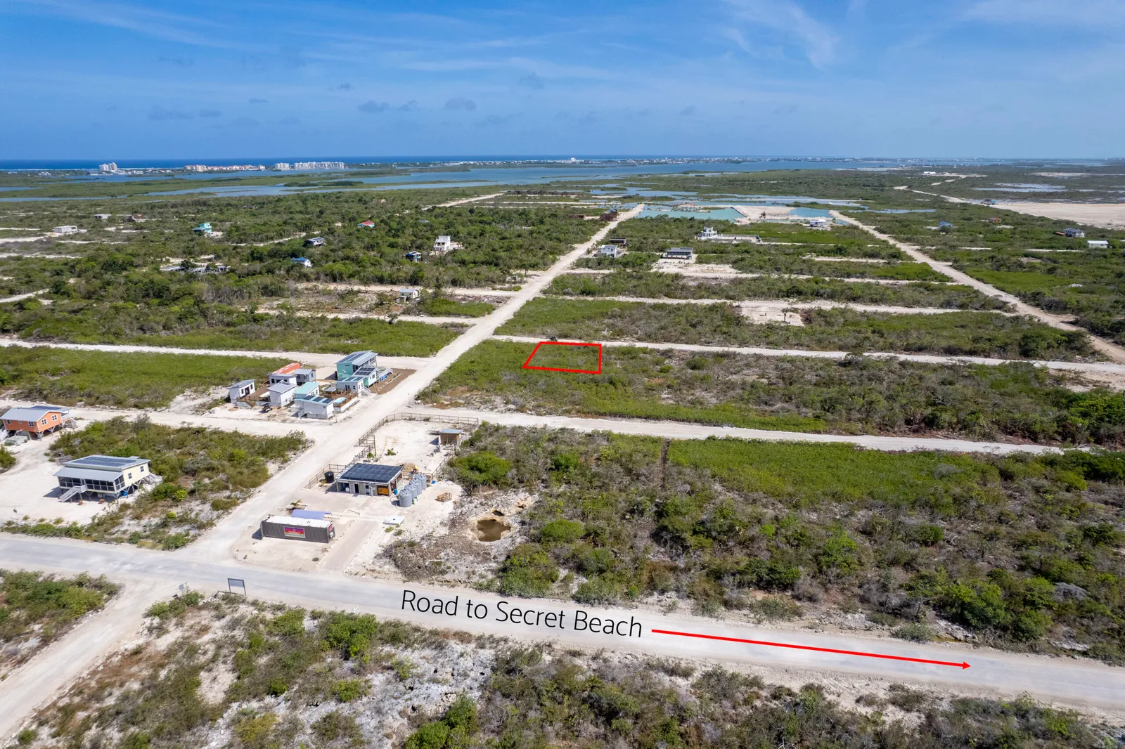 Secret Beach Land for Sale | Parcel 14105 in West Cave Subdivision