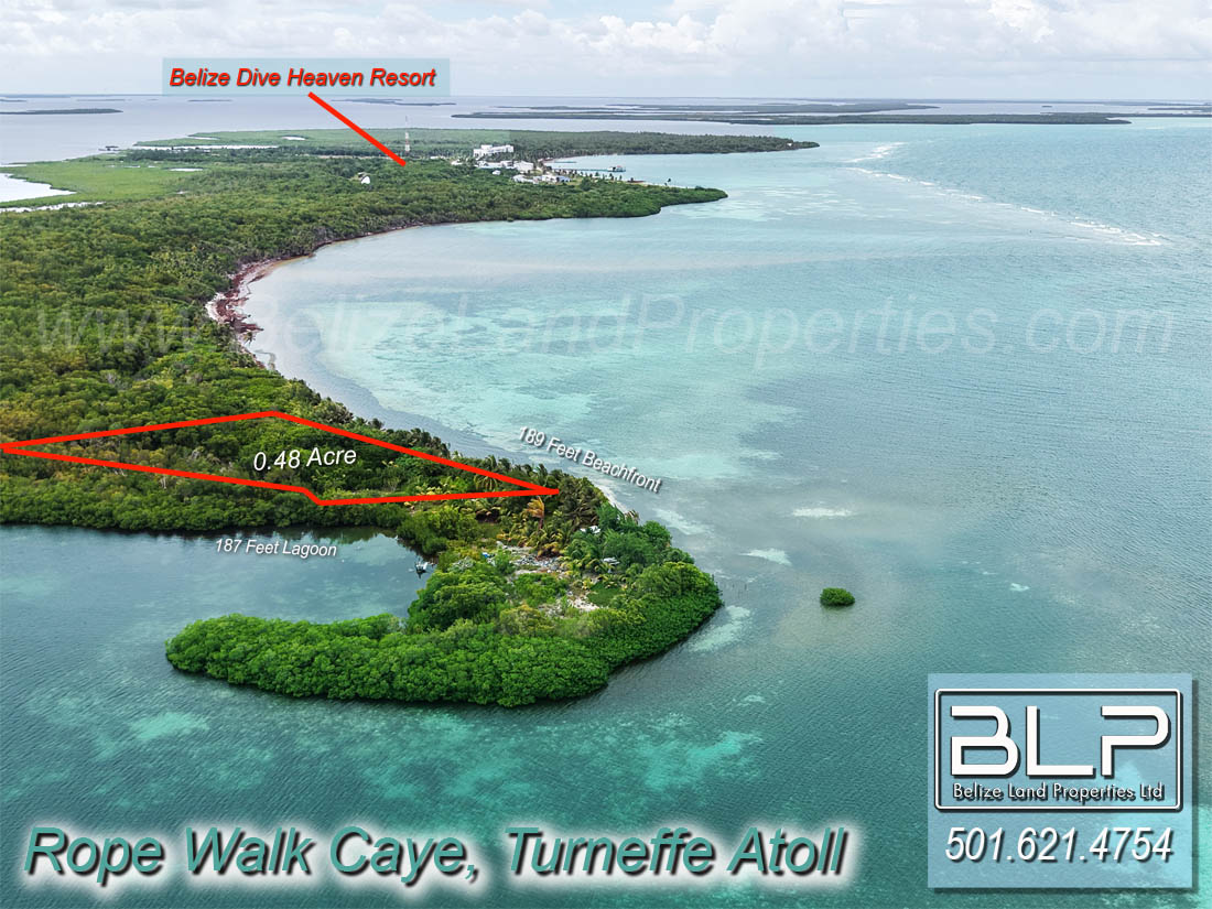 0.48 Acres on Rope Walk Caye, Turneffe