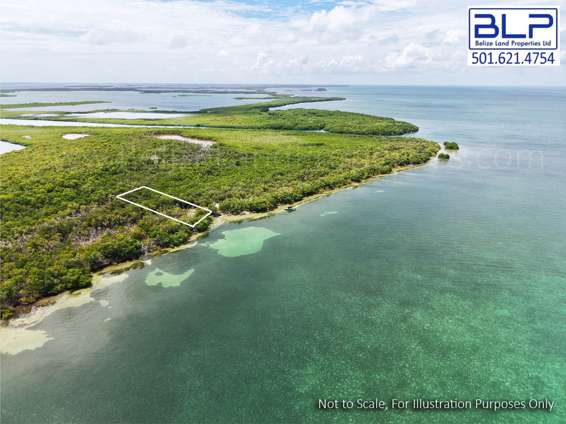 1.05 Acres Beachfront Northwest of Turneffe Atoll